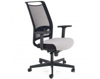 Kancelárska stolička s podrúčkami Gulietta - čierna / sivá