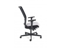 Kancelárska stolička s podrúčkami Gulietta - čierna / sivá