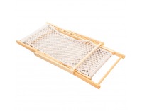 Plážové lehátko Halen - krémová