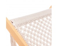 Plážové lehátko Halen - krémová