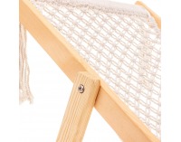 Plážové lehátko Halen - krémová