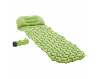 Nafukovacia turistická karimatka Halim - zelená