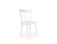 Jedálenská stolička Barkley - biela