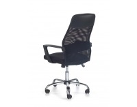 Kancelárska stolička s podrúčkami Carbon - čierna