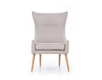 Kreslo (ušiak) Favaro 2 - svetlosivá