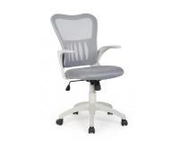 Kancelárska stolička s podrúčkami Griffin - sivá