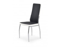 Jedálenská stolička K210 - čierna / biela