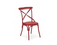 Jedálenská stolička K216 - červená