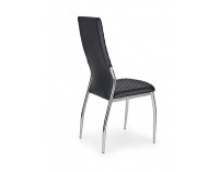Jedálenská stolička K238 - čierna / chróm