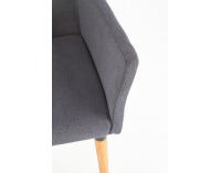 Jedálenská stolička K274 - tmavosivá