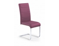 Jedálenská stolička K85 - fialová / chróm