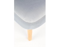 Kreslo Lanister - svetlosivá