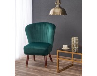 Kreslo Lanister - tmavozelená