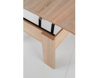 Rozkladací konferenčný stolík Serafin - dub sonoma