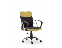 Kancelárska stolička s podrúčkami Topic - zelená / čierna