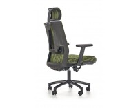 Kancelárska stolička s podrúčkami Tropic - zelená / čierna
