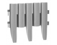 Obruba trávnika / záhradný plôtik (10 ks) Hansi New - sivá