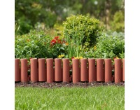 Obruba trávnika / záhradný plôtik (10 ks) Hansi New - terakota