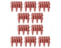 Obruba trávnika / záhradný plôtik (10 ks) Hansi New - terakota