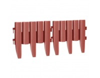 Obruba trávnika / záhradný plôtik (10 ks) Hansi New - terakota