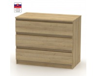 Zásuvková komoda Hany 003 - dub riviera