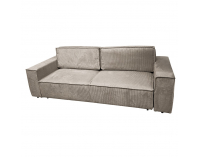 Rozkladacia pohovka s úložným priestorom Harpera Big Sofa - sivobéžová (taupe)