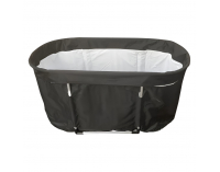 Prenosná skladacia vaňa na otužovanie Harto 290 l - čierna