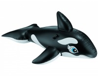 Detská nafukovacia veľryba 510503 - čierna / biela