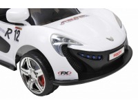 Detské elektrické autíčko 51119 - biela