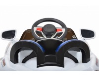 Detské elektrické autíčko 51119 - biela