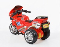 Detská elektrická trojkolka 52131 - červená
