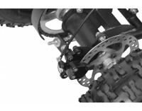 Detská elektrická štvorkolka 54800 - červená