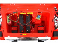 Detské elektrické autíčko 56181 - červená