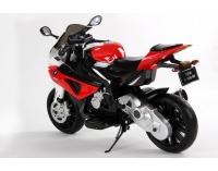 Detská elektrická motorka BMW S1000RR - červená