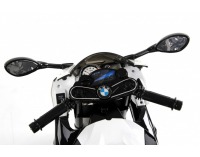 Detská elektrická motorka BMW S1000RR - sivá