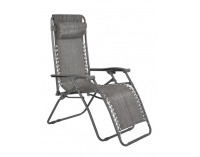 Záhradné lehátko Relaxing Chair - sivá