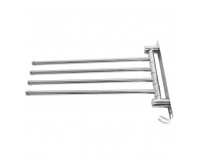 Držiak na uteráky Holder - strieborná