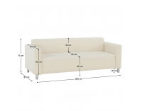 Trojsedačka Homker - béžová