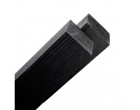 Oporá tyč k rastlinám (2 ks) Homs - čierna