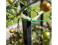 Oporá tyč k rastlinám (2 ks) Homs - čierna