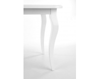 Rustikálny rozkladací jedálenský stôl Horacy - biela