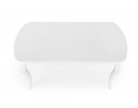 Rustikálny rozkladací jedálenský stôl Horacy - biela