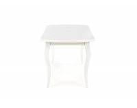 Rustikálny rozkladací jedálenský stôl Horacy - biela