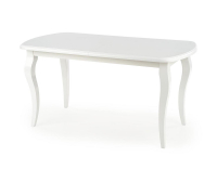 Rustikálny rozkladací jedálenský stôl Horacy - biela