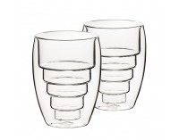 Termo pohár (2 ks) Hotcold Typ 17 250 ml - priehľadná