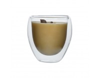 Termo pohár na vodu (4 ks) Hotcold Typ 9 250 ml - priehľadná