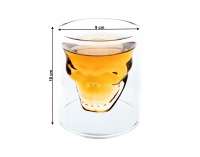 Termo pohár (2 ks) Hotcool Typ 8 250 ml - priehľadná