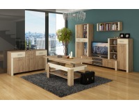 Obývacia izba Hugo - craft zlatý / krémová