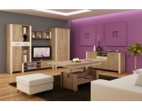 Komoda Hugo HUG-02 - craft zlatý / krémová