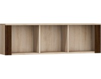 Polica Hugo HUG-05 - sonoma svetlá / sonoma tmavá